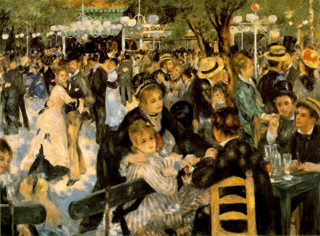 Pierre Auguste Renoir La Moulin de la Galette